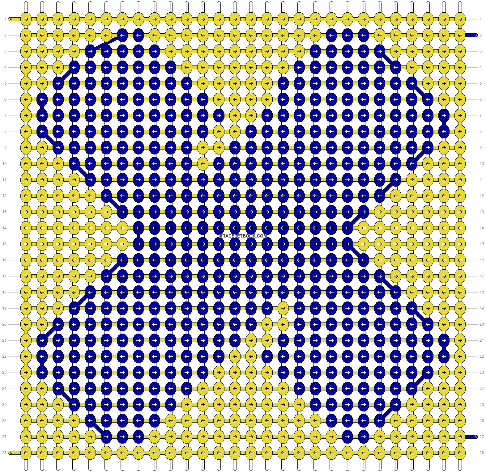 Alpha pattern #36570 variation #36668 pattern
