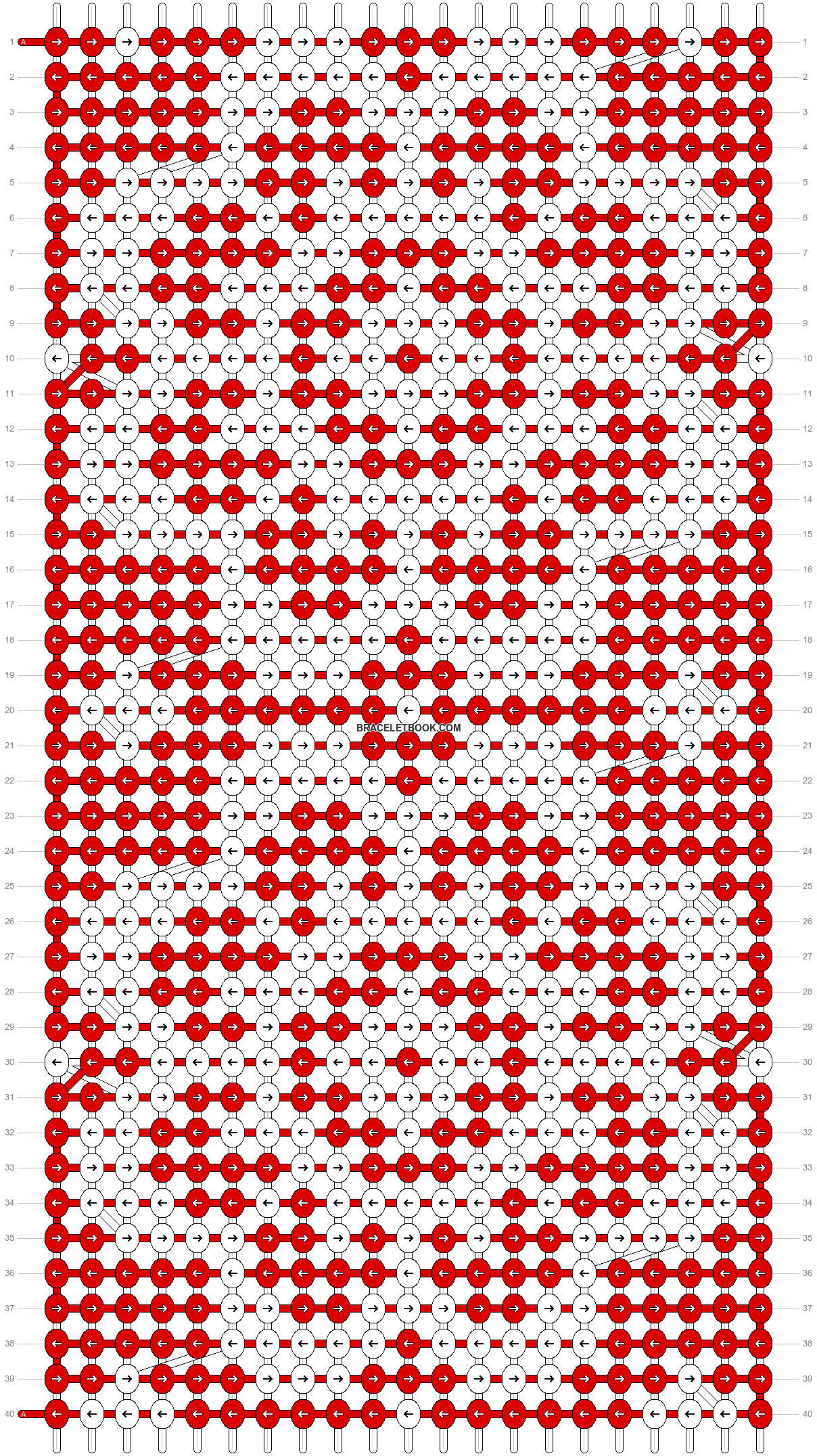Alpha pattern #36608 variation #36974 pattern