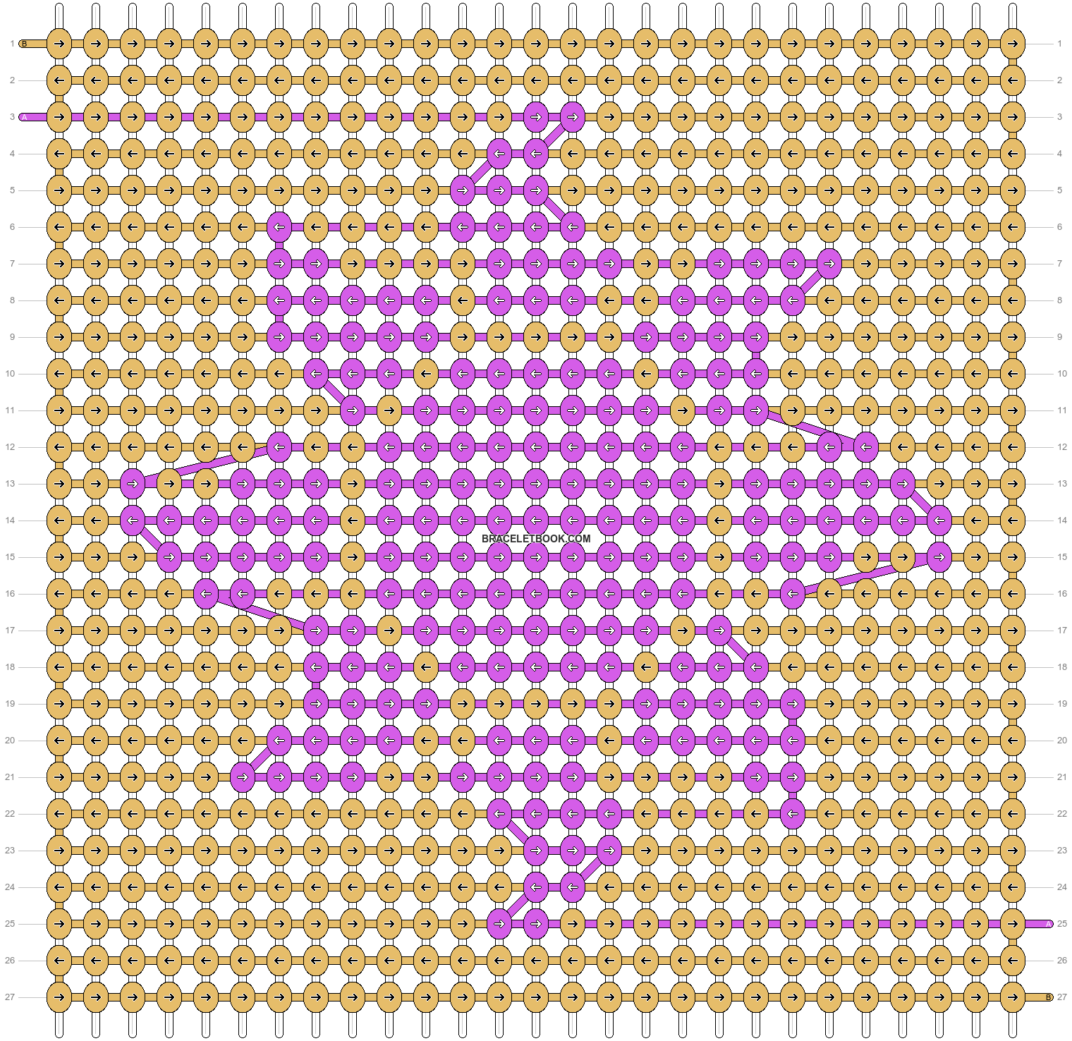 Alpha pattern #36226 variation #37006 pattern