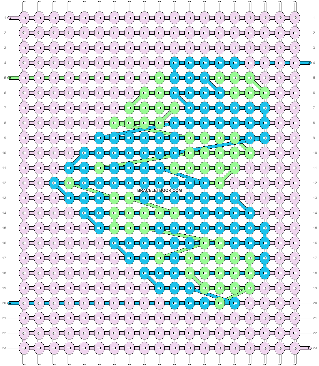 Alpha pattern #36665 variation #37020 pattern