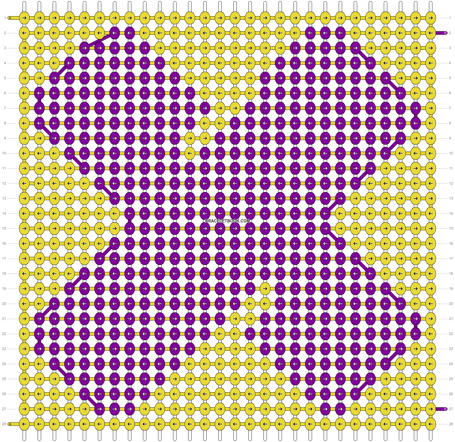 Alpha pattern #36570 variation #37102 pattern