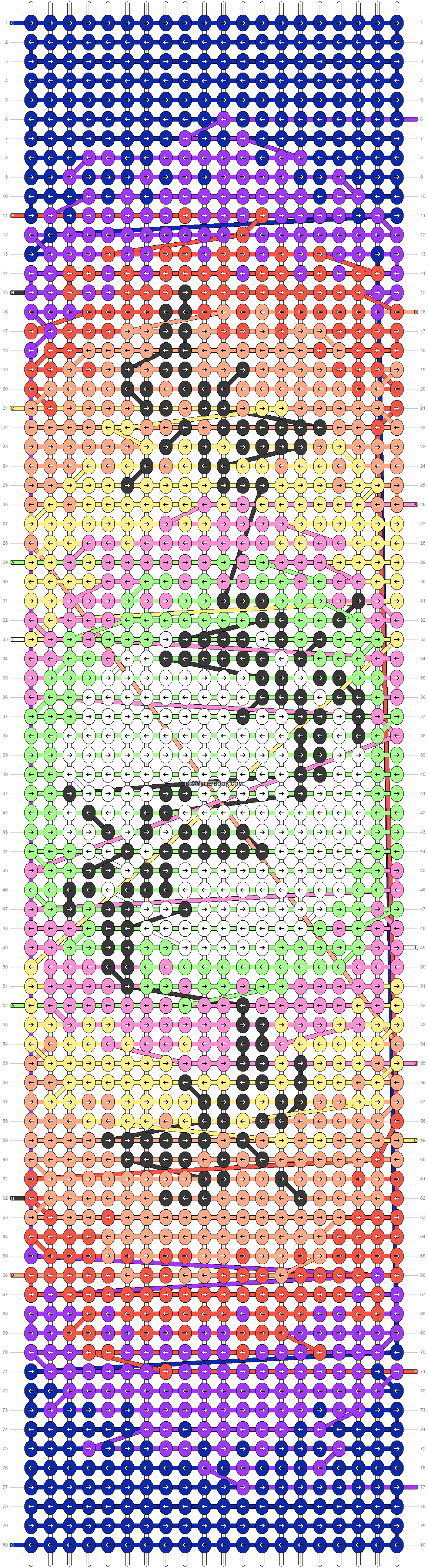 Alpha pattern #33687 variation #37155 pattern