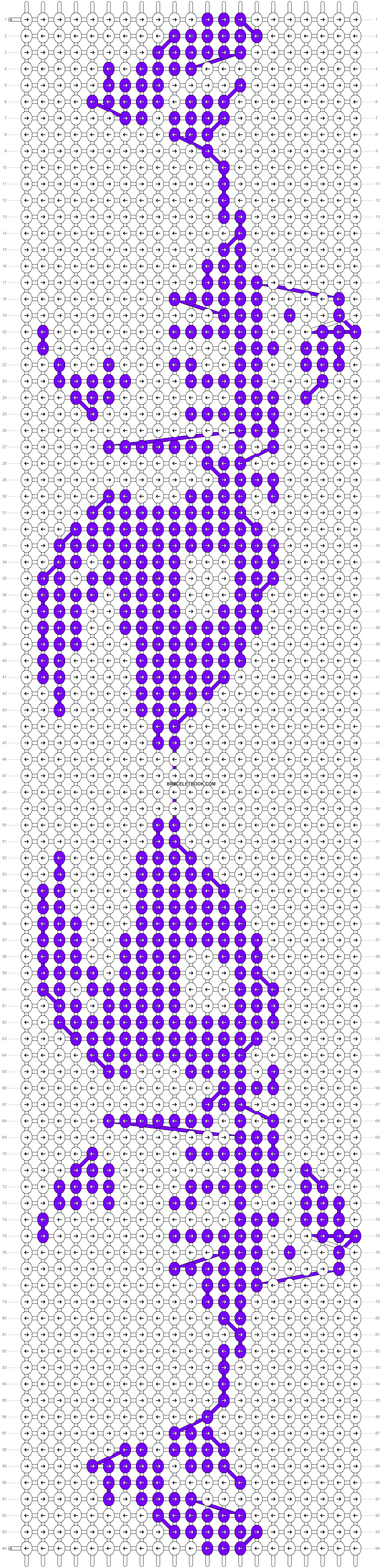 Alpha pattern #13975 variation #37330 pattern
