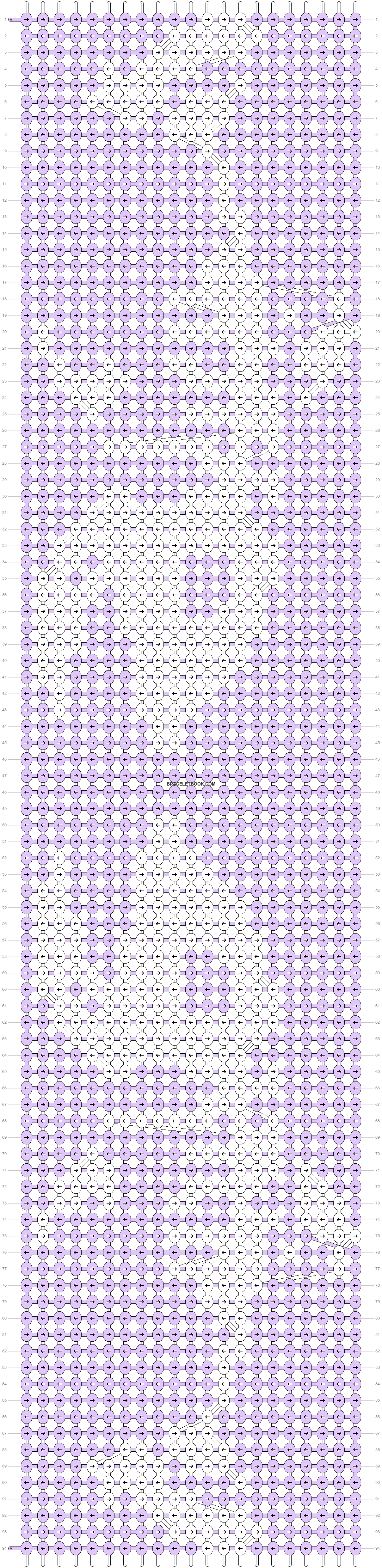 Alpha pattern #13975 variation #37365 pattern