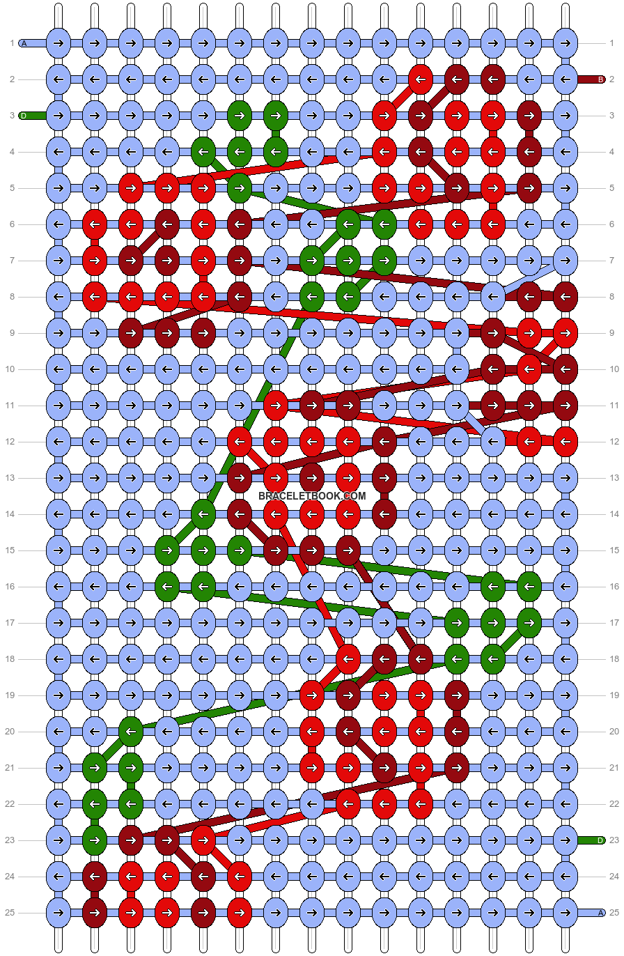 Alpha pattern #15320 variation #37368 pattern
