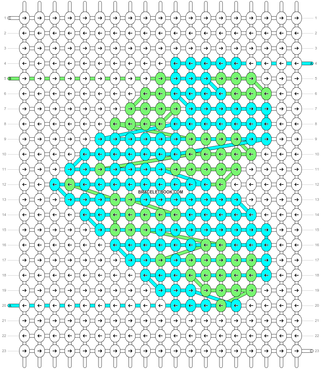 Alpha pattern #36665 variation #37441 pattern