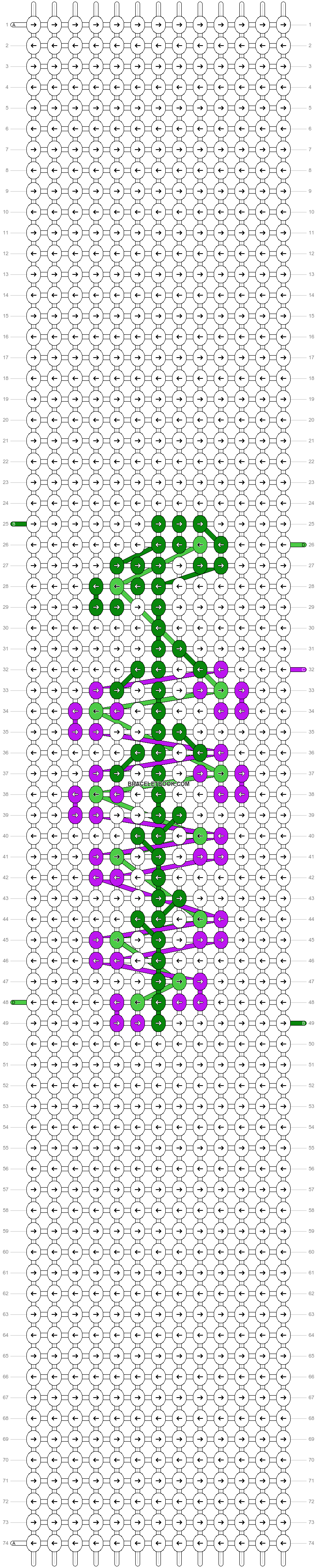Alpha pattern #36712 variation #37486 pattern