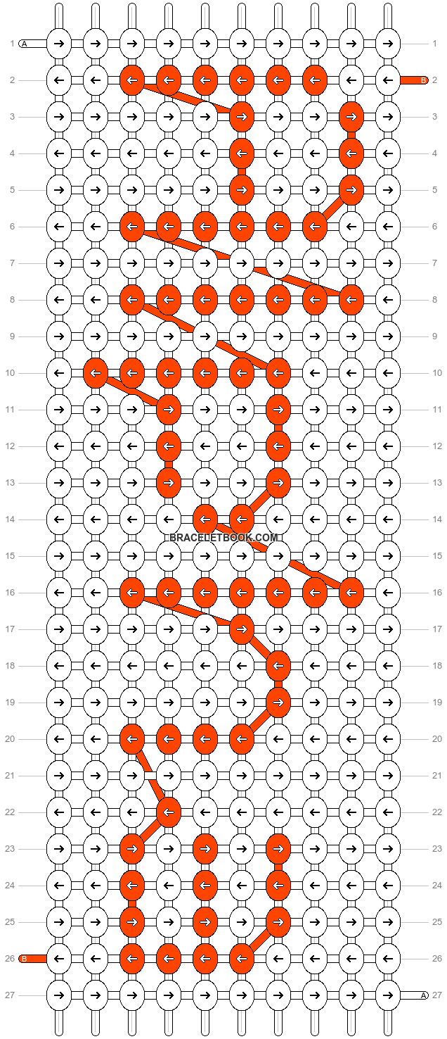 Alpha pattern #696 variation #37502 pattern