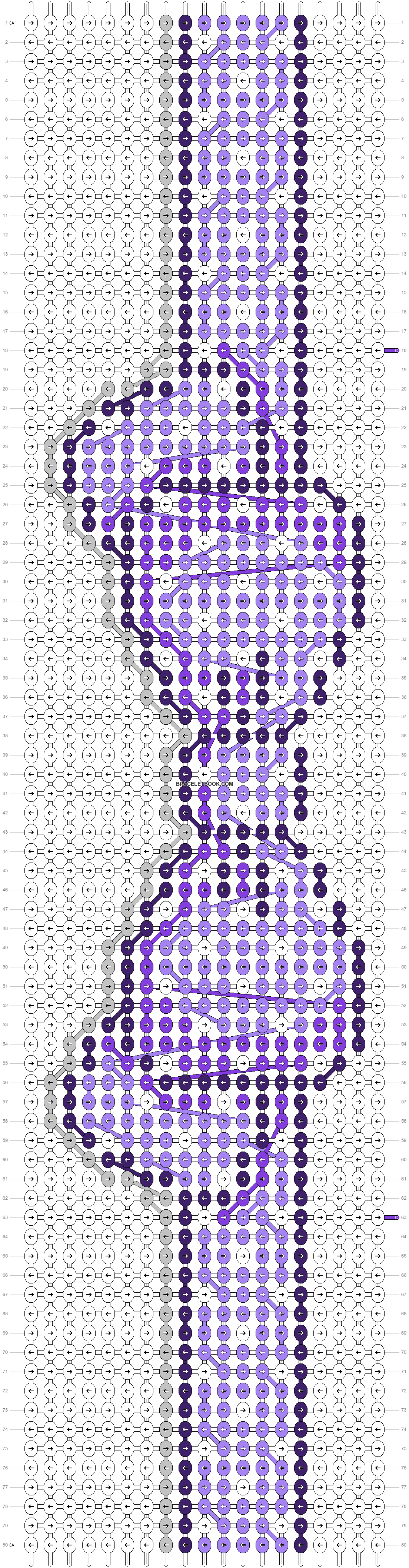 Alpha pattern #18185 variation #37543 pattern