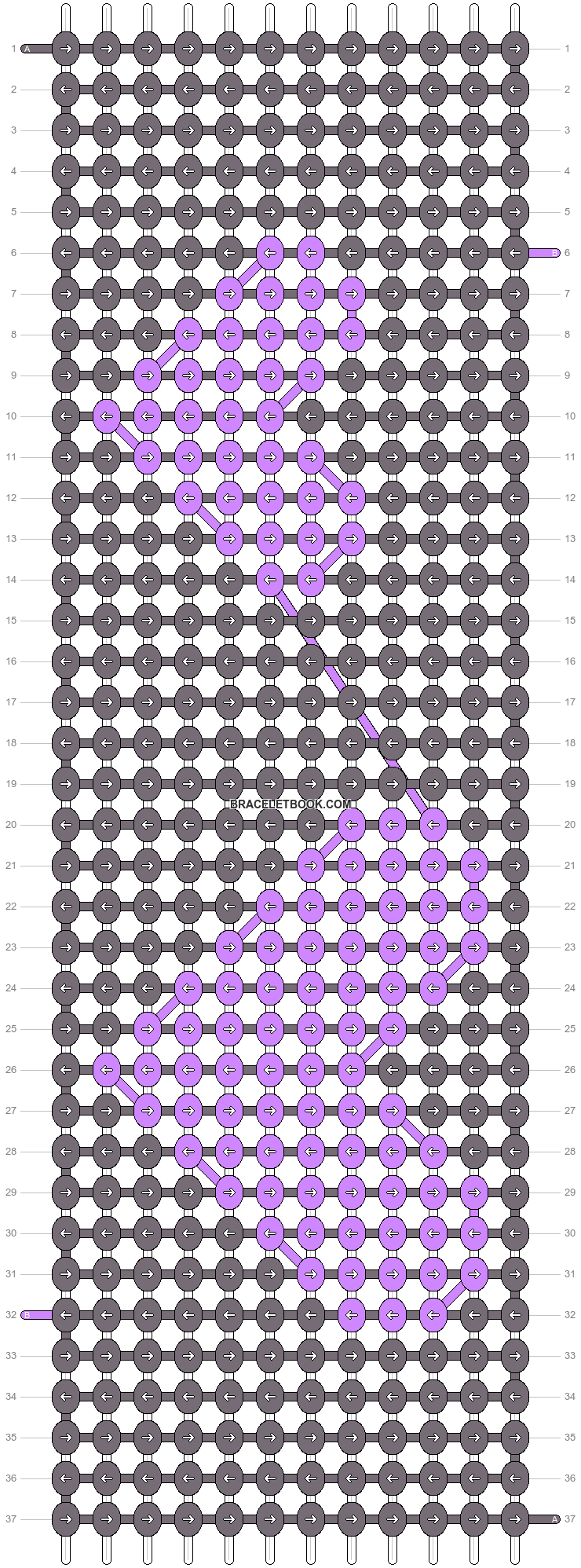 Alpha pattern #8199 variation #37605 pattern