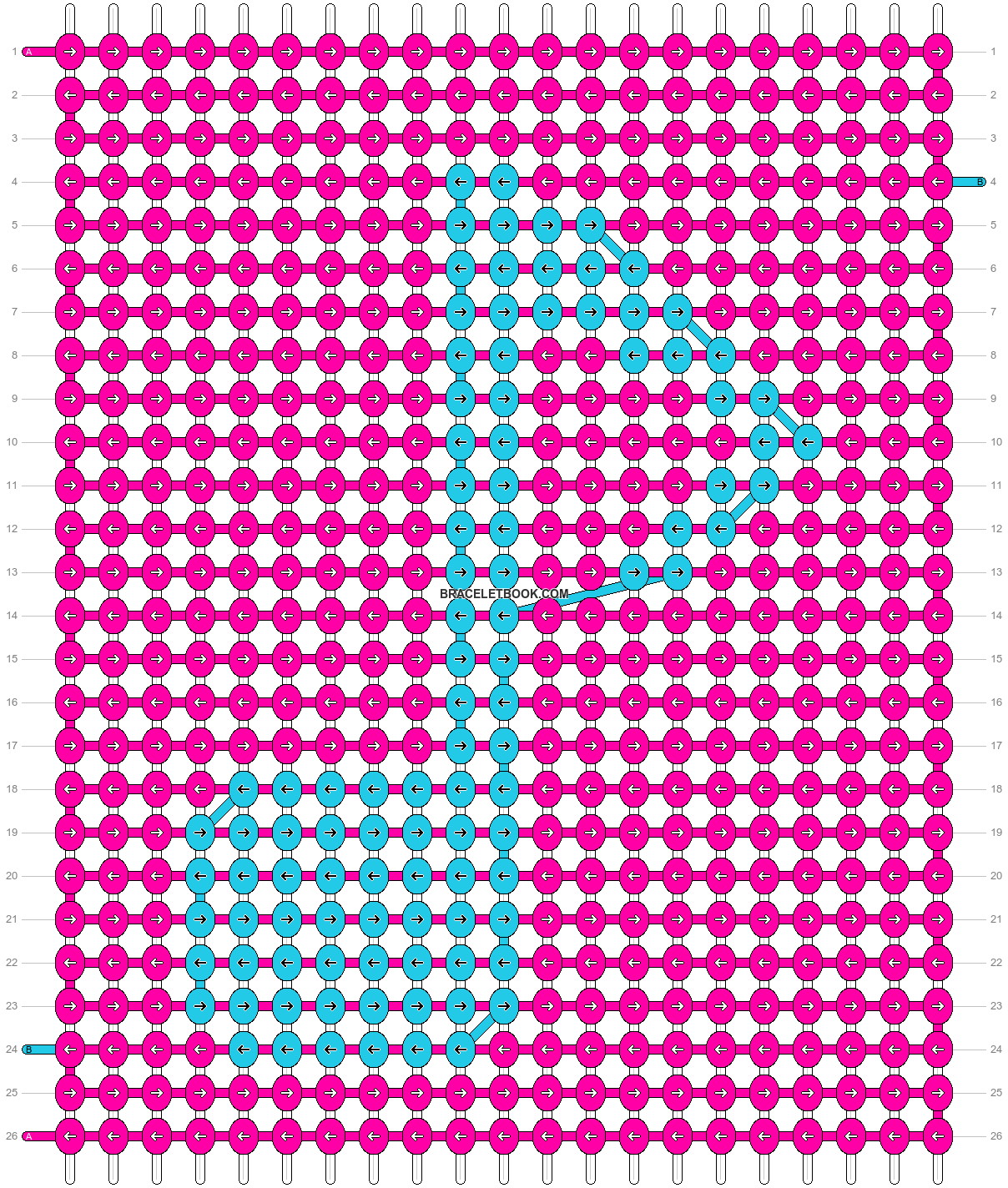 Alpha pattern #646 variation #37724 pattern