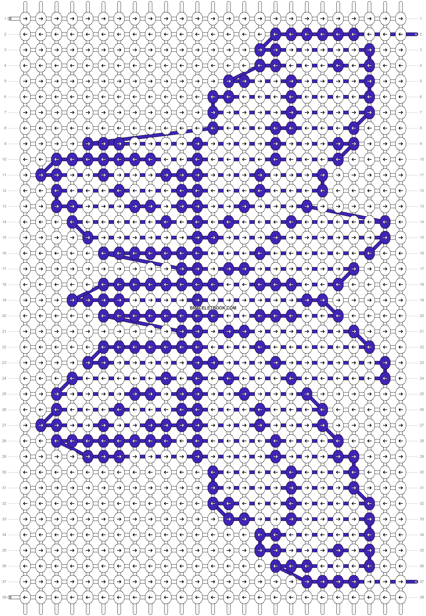 Alpha pattern #36903 variation #38360 pattern