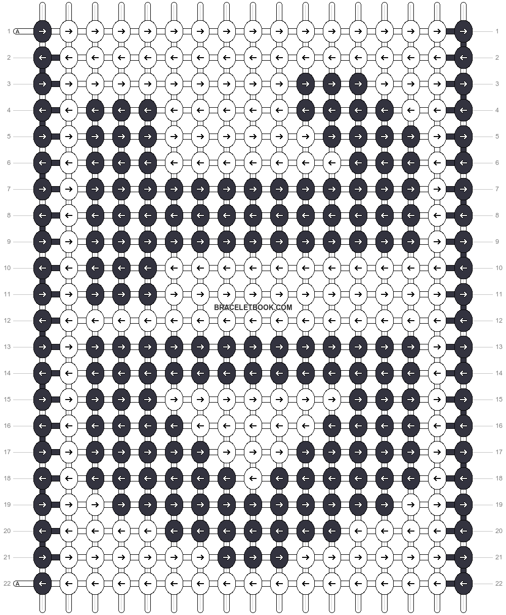 Alpha pattern #36329 variation #38381 pattern