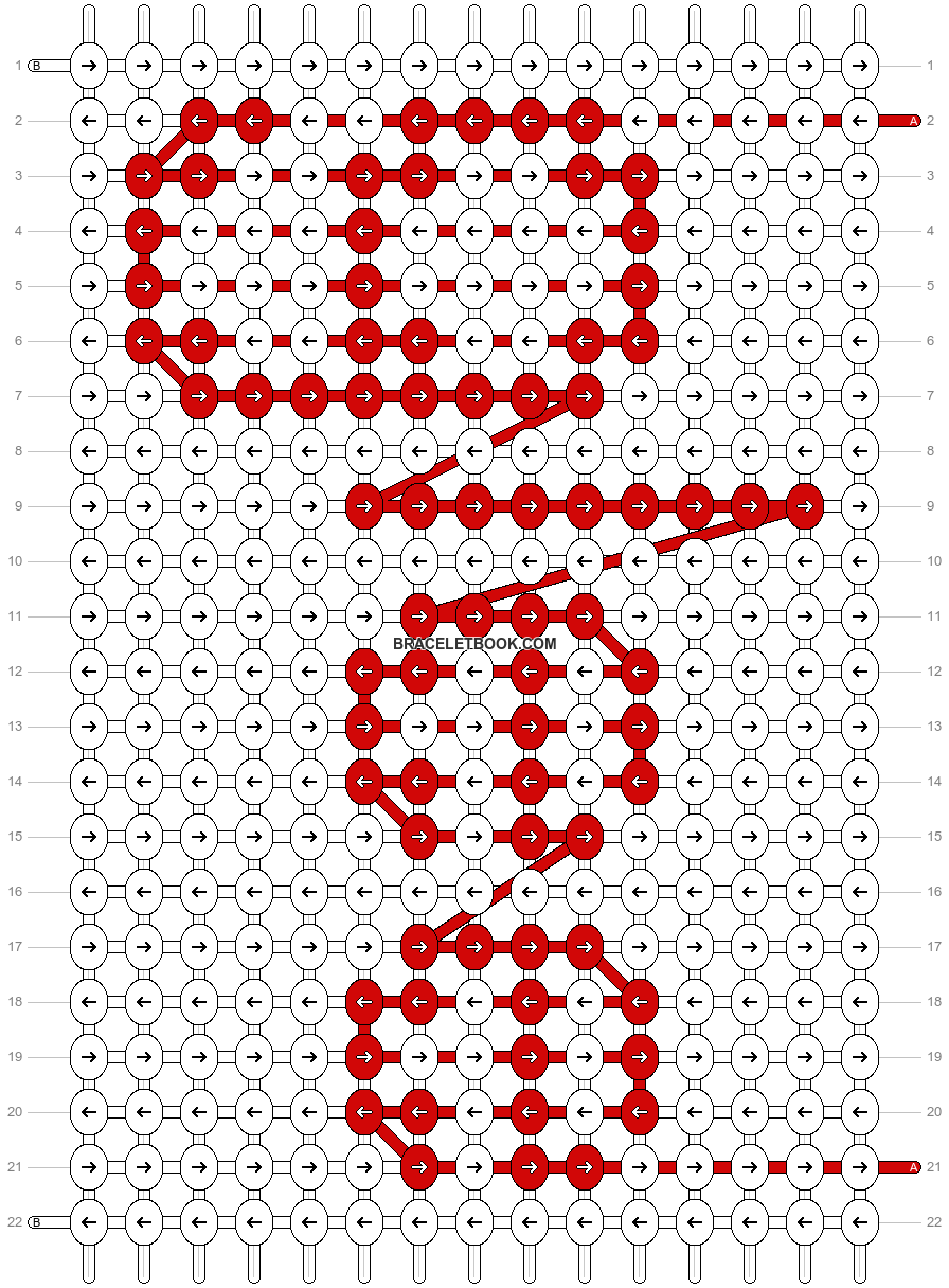 Alpha pattern #34276 variation #38393 pattern