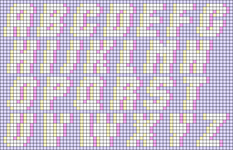 Alpha pattern #26781 variation #38662