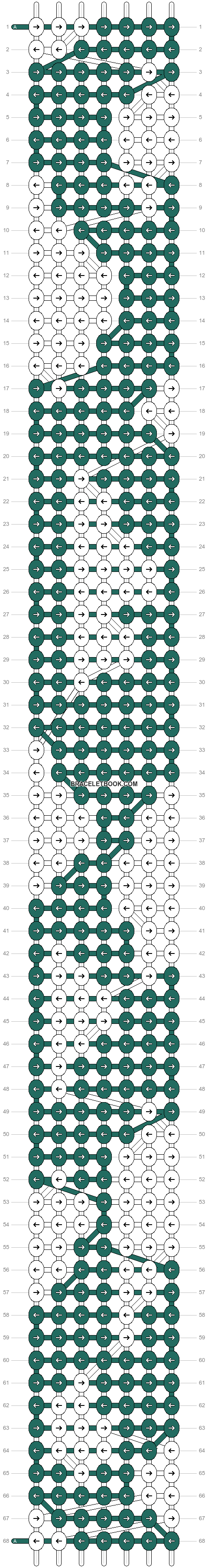 Alpha pattern #1654 variation #38693 pattern