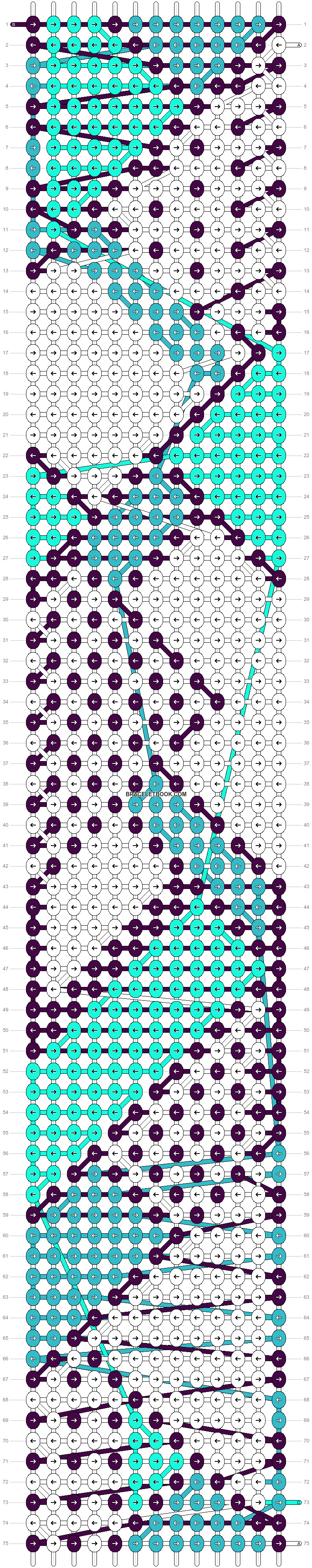 Alpha pattern #37176 variation #39105 pattern