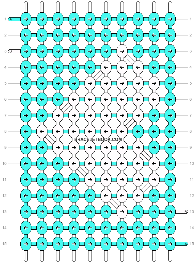 Alpha pattern #25174 variation #39174 pattern