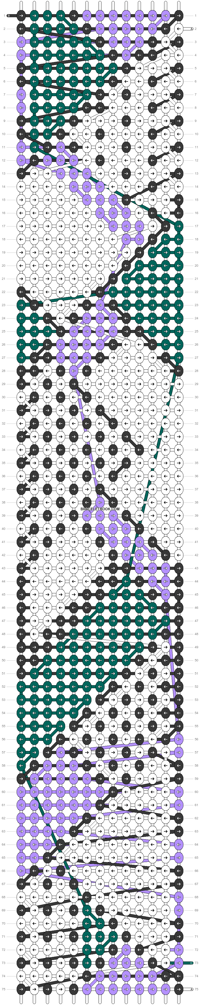 Alpha pattern #37176 variation #39396 pattern