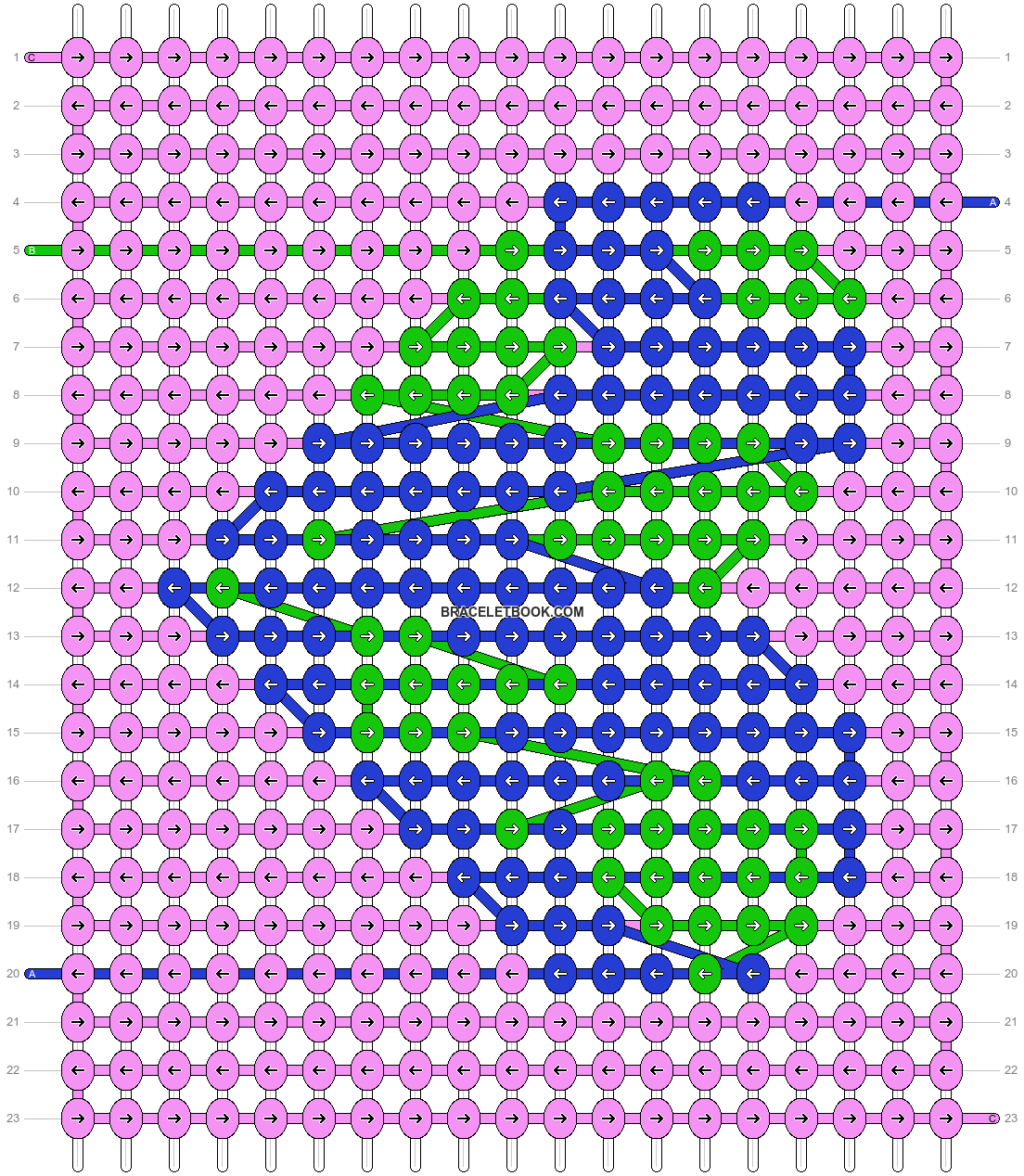 Alpha pattern #36665 variation #40080 pattern