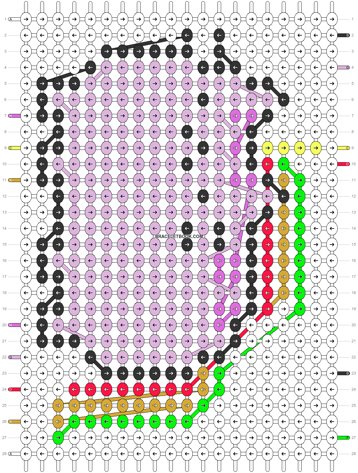 Alpha pattern #32513 variation #40082 pattern