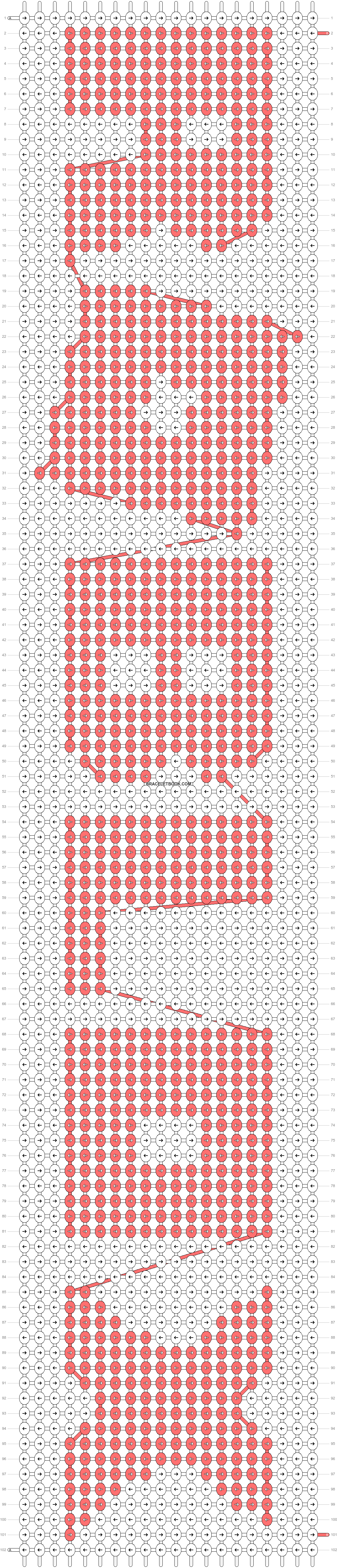 Alpha pattern #36370 variation #40585 pattern