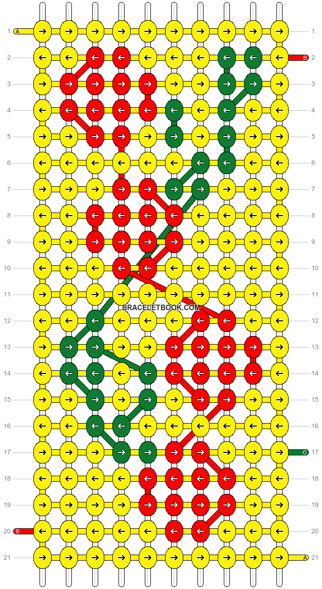 Alpha pattern #37541 variation #40620 pattern