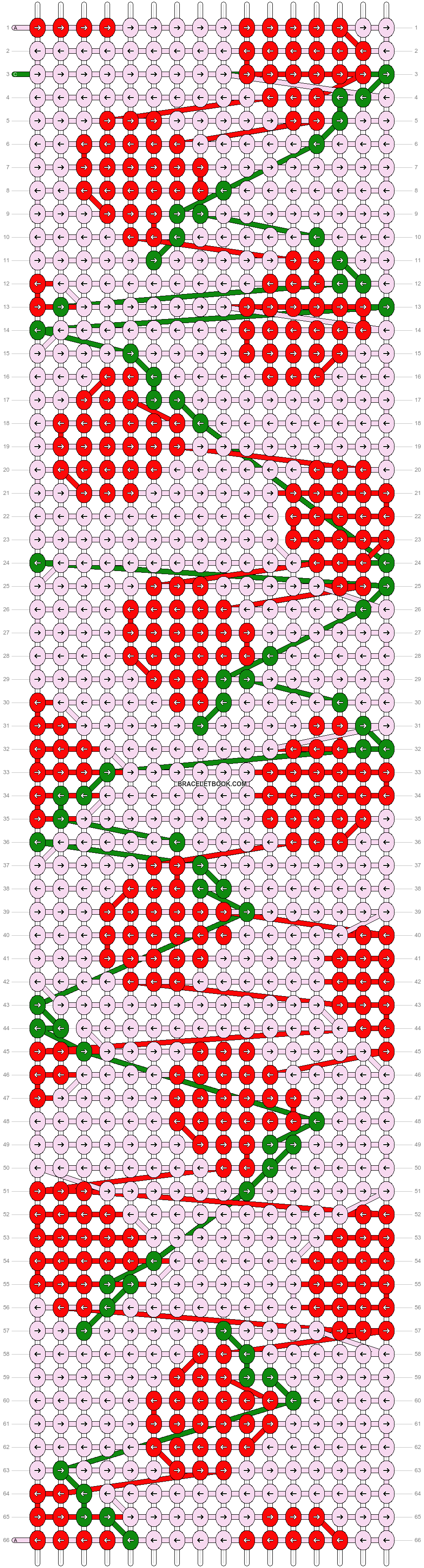 Alpha pattern #37675 variation #40845 pattern