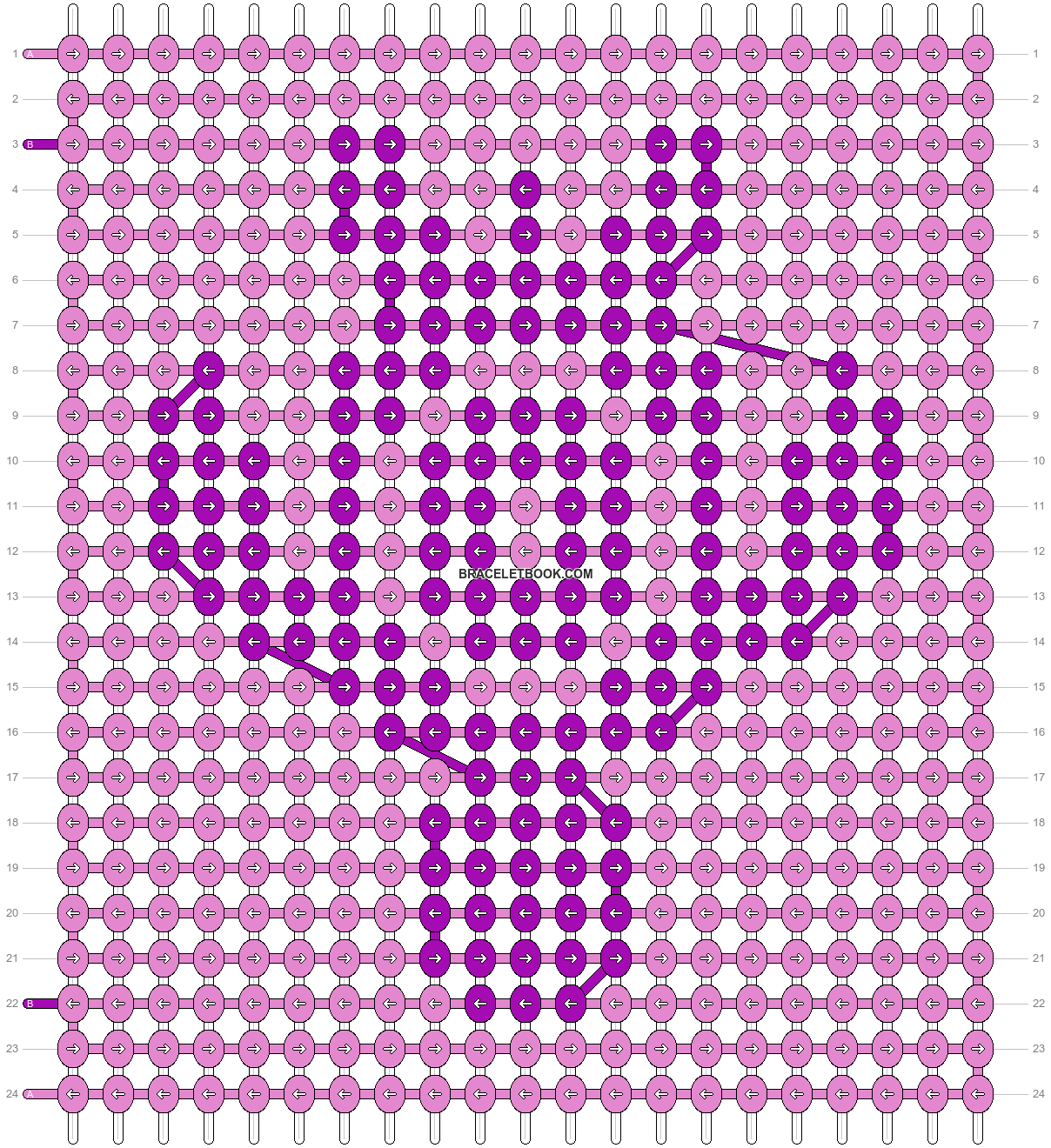 Alpha pattern #18300 variation #40889 pattern