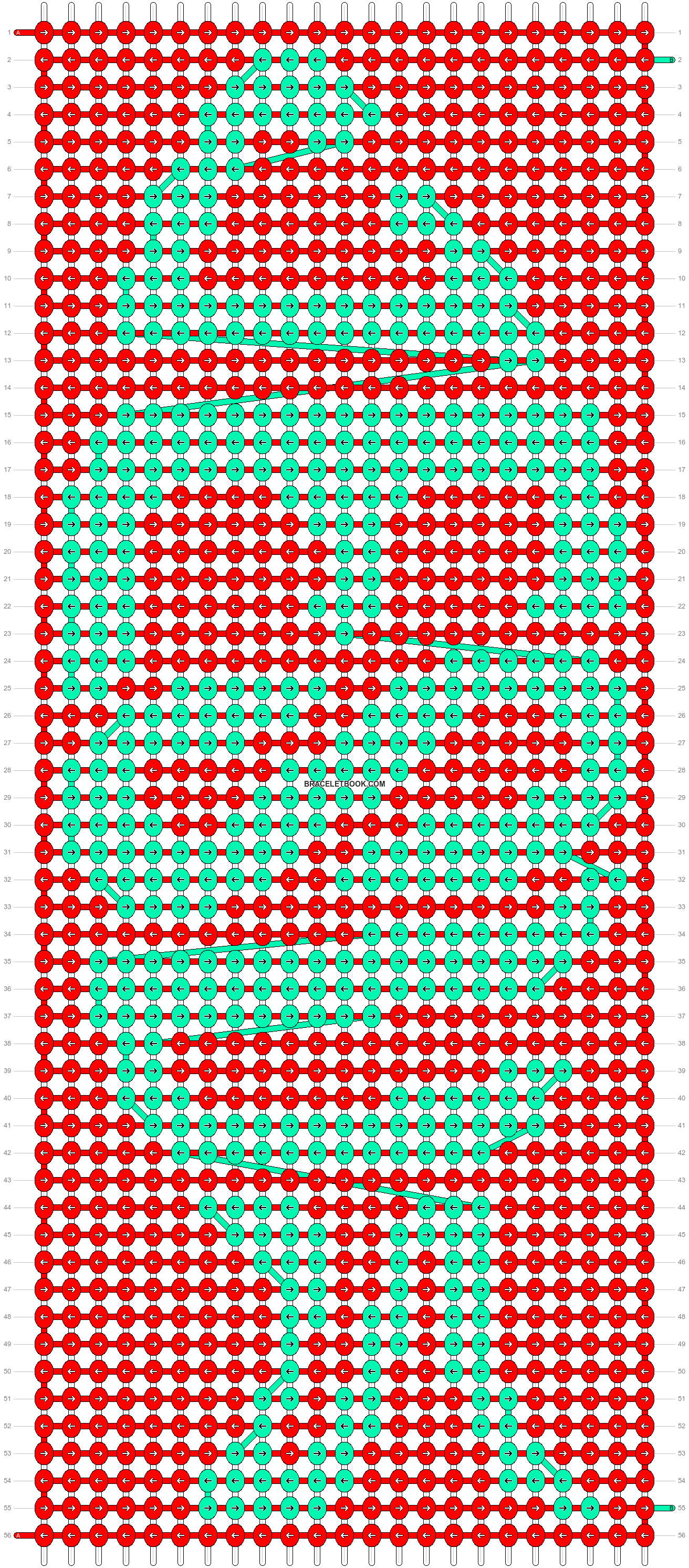 Alpha pattern #7624 variation #40915 pattern