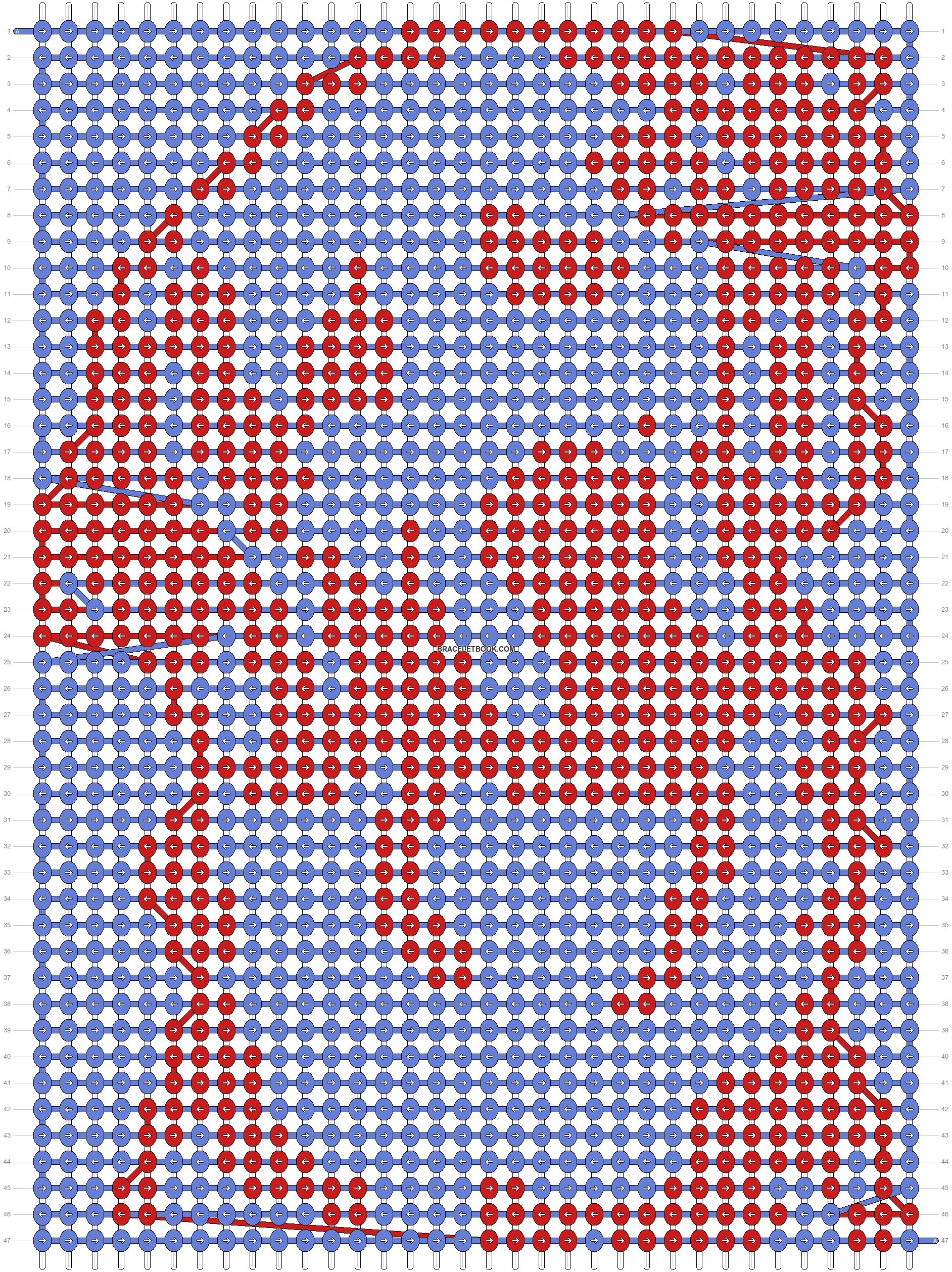 Alpha pattern #36618 variation #40943 pattern