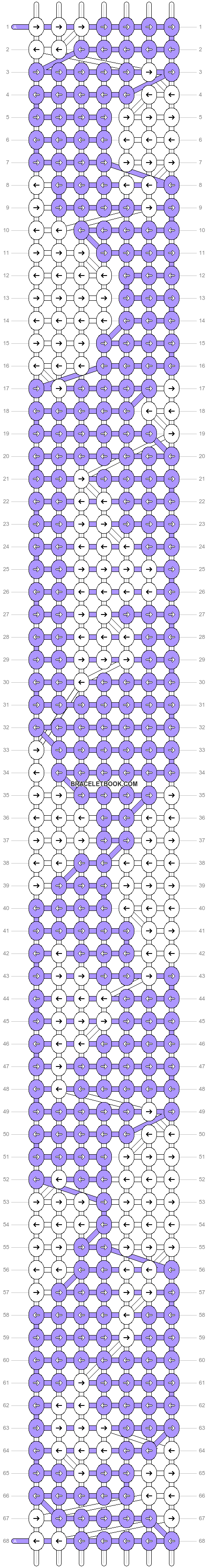 Alpha pattern #1654 variation #41449 pattern