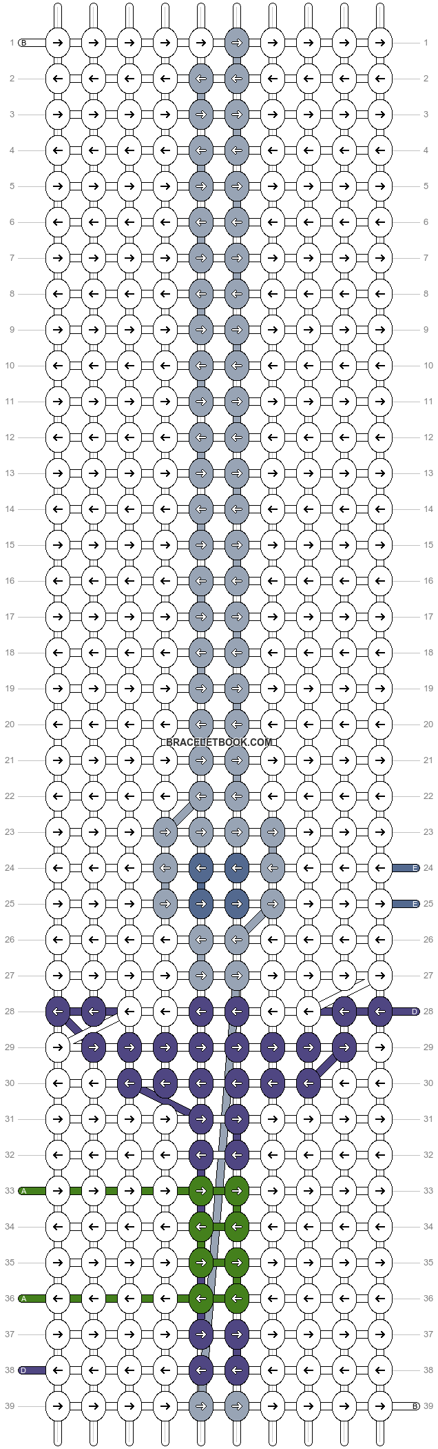 Alpha pattern #37850 variation #41664 pattern