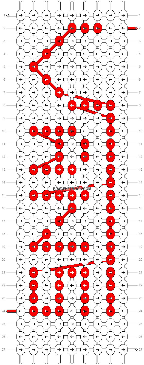 Alpha pattern #13502 variation #41971 pattern