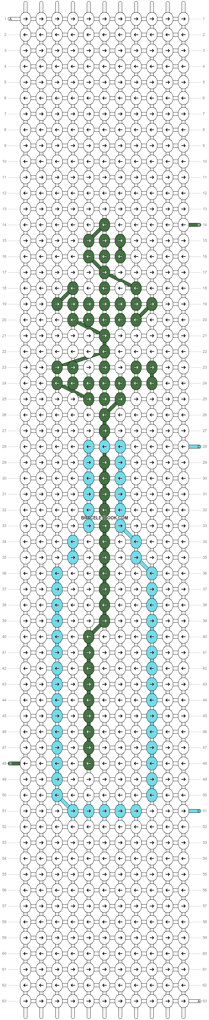 Alpha pattern #38053 variation #42477 pattern