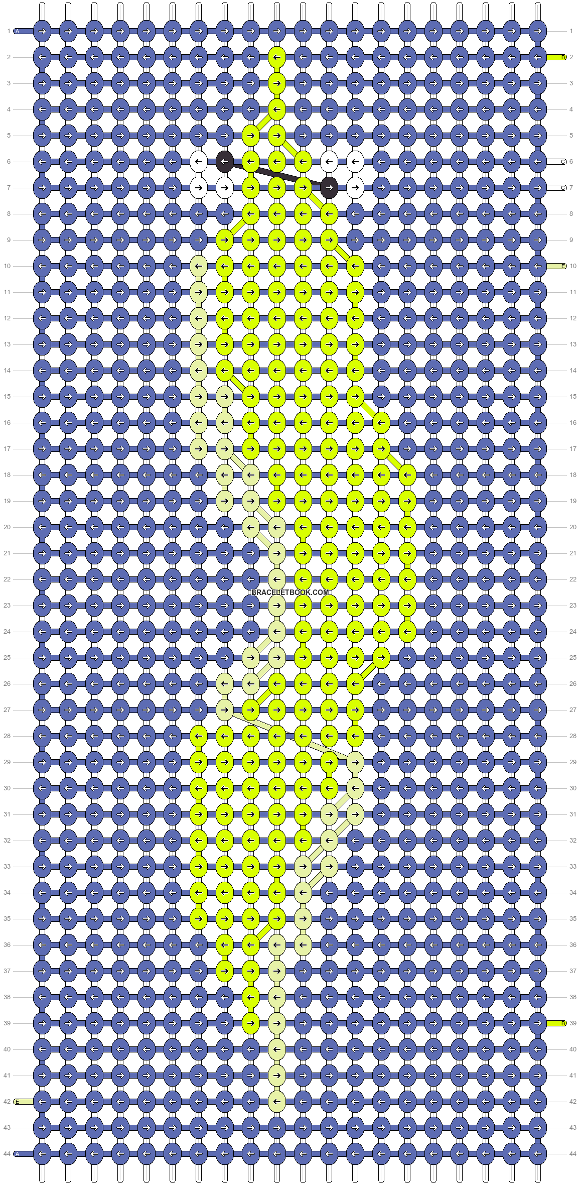 Alpha pattern #29342 variation #42588 pattern