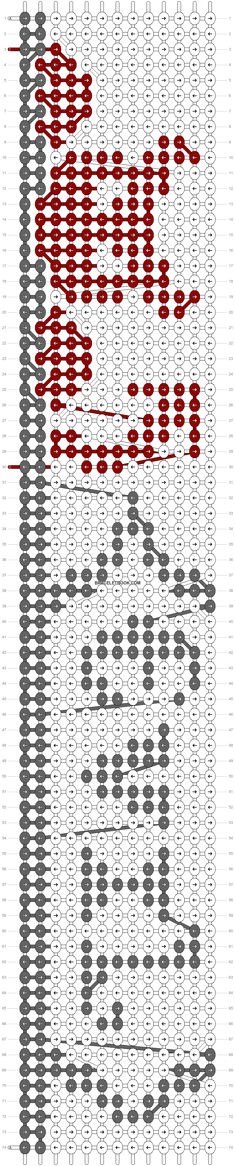 Alpha pattern #10340 variation #42869 pattern