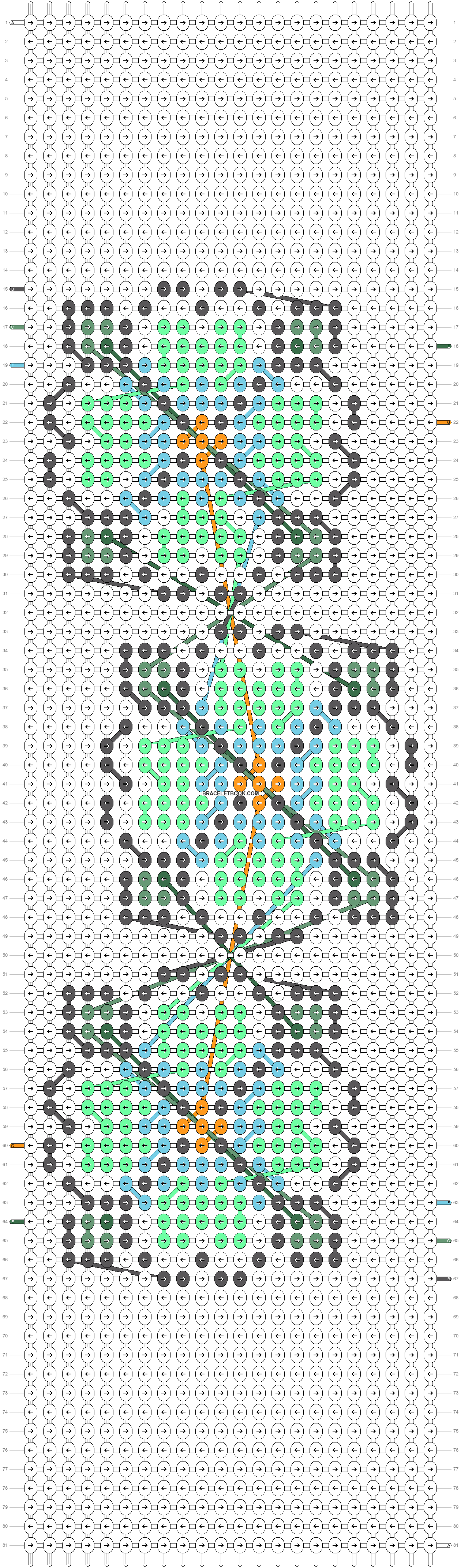 Alpha pattern #12042 variation #43023 pattern