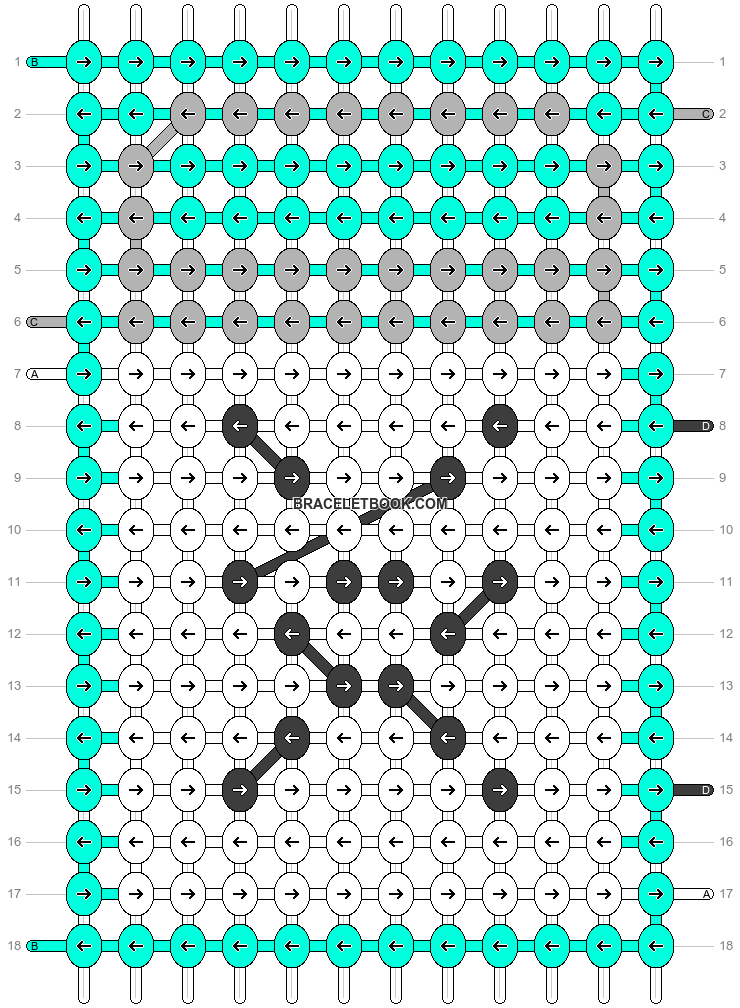Alpha pattern #38312 variation #43029 pattern