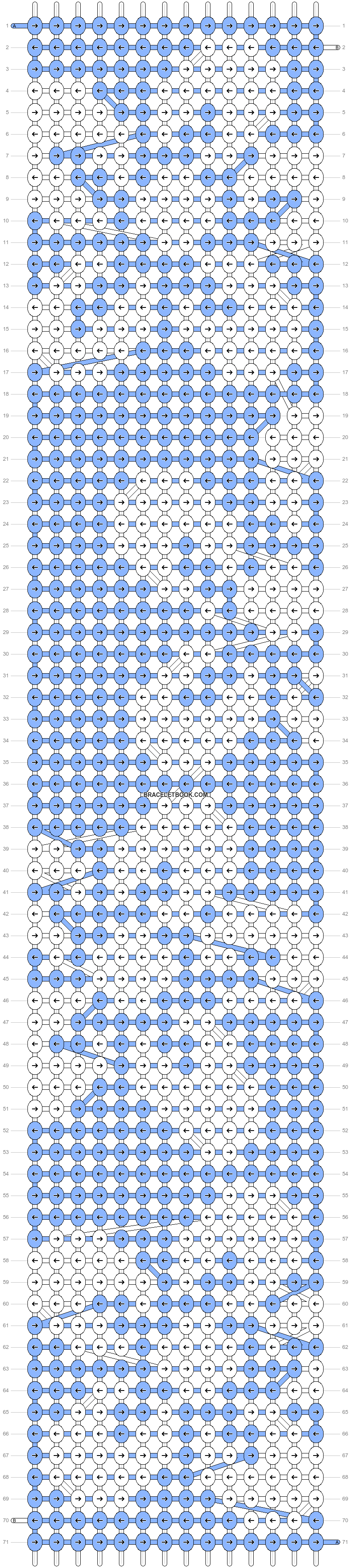 Alpha pattern #4847 variation #43163 pattern
