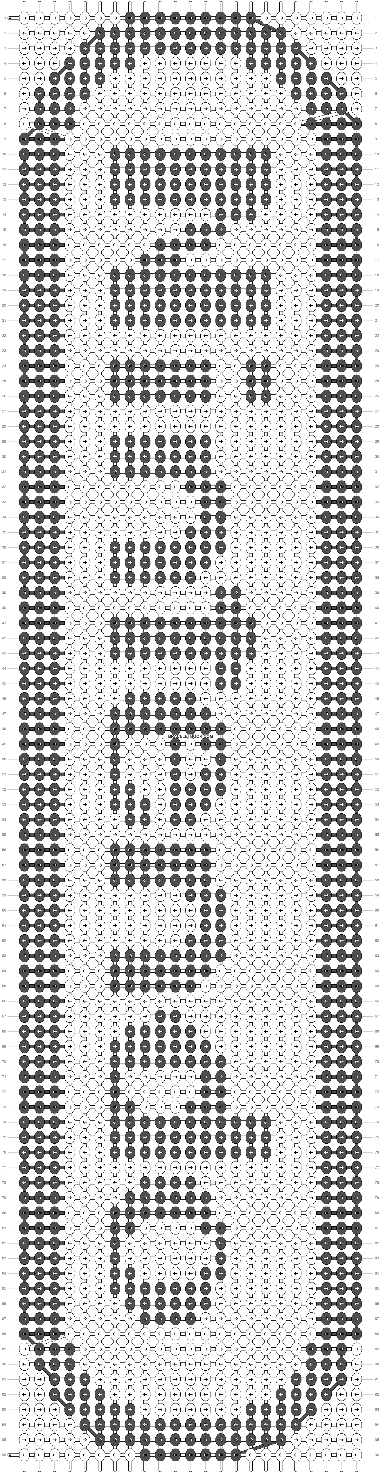 Alpha pattern #1085 variation #43225 pattern