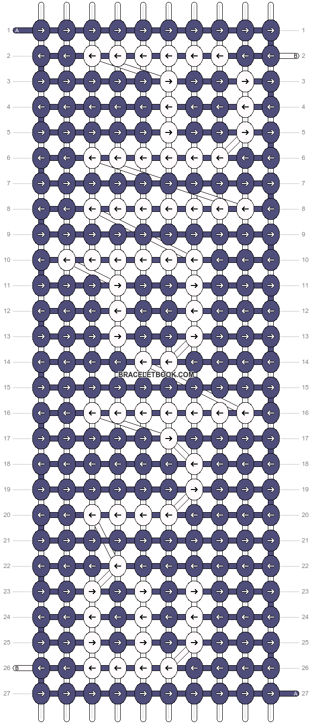 Alpha pattern #696 variation #43258 pattern