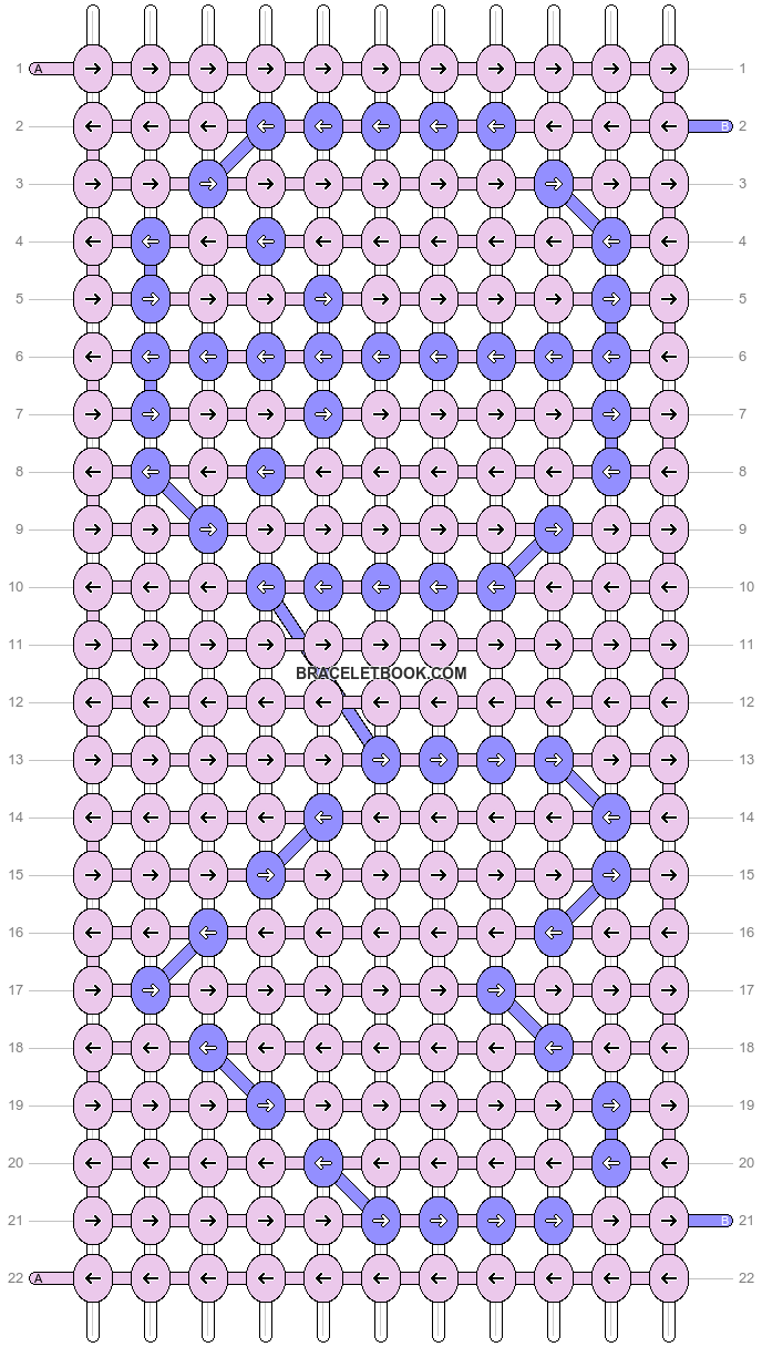 Alpha pattern #711 variation #43997 pattern