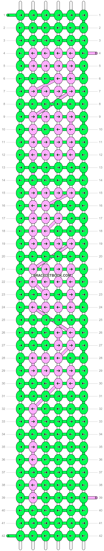 Alpha pattern #3723 variation #44069 pattern