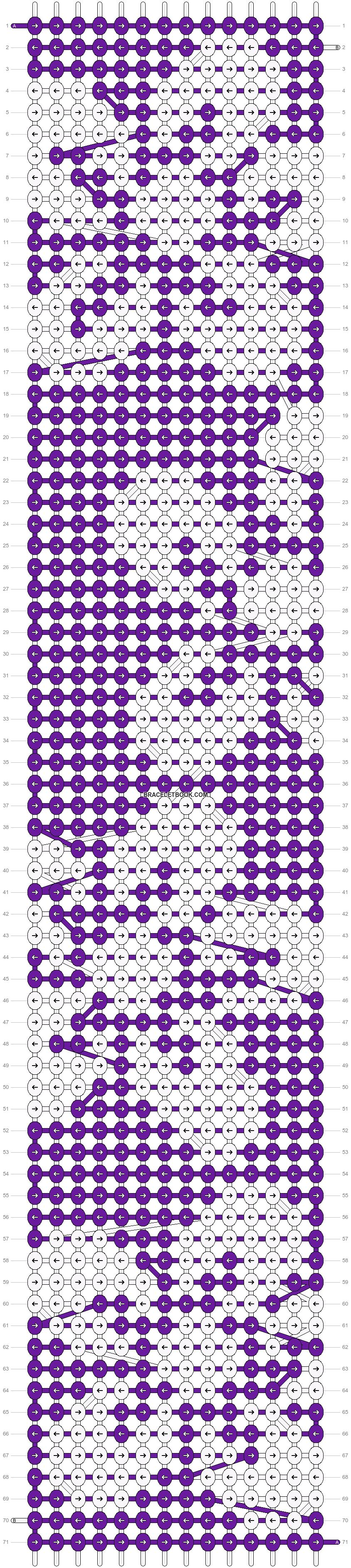 Alpha pattern #4847 variation #44323 pattern