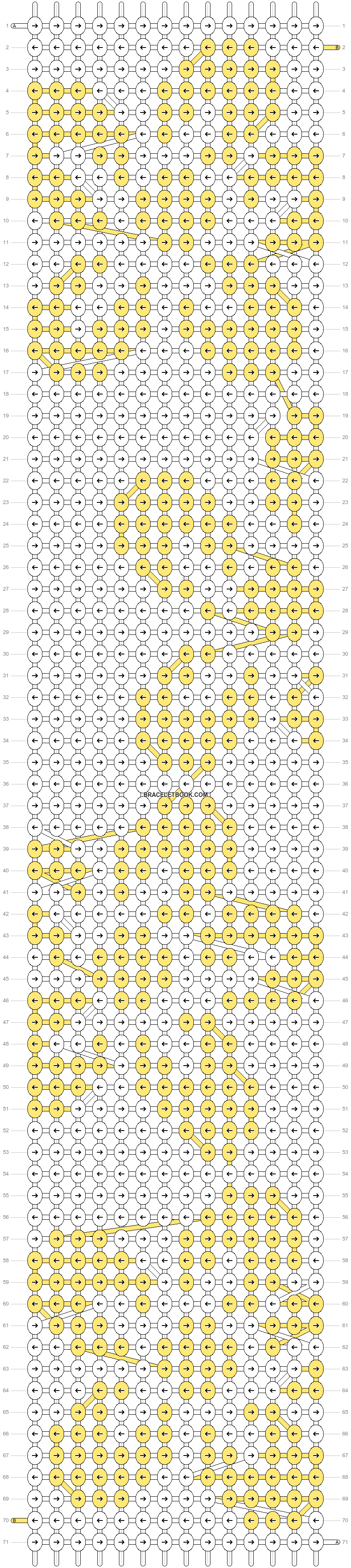 Alpha pattern #4847 variation #44658 pattern