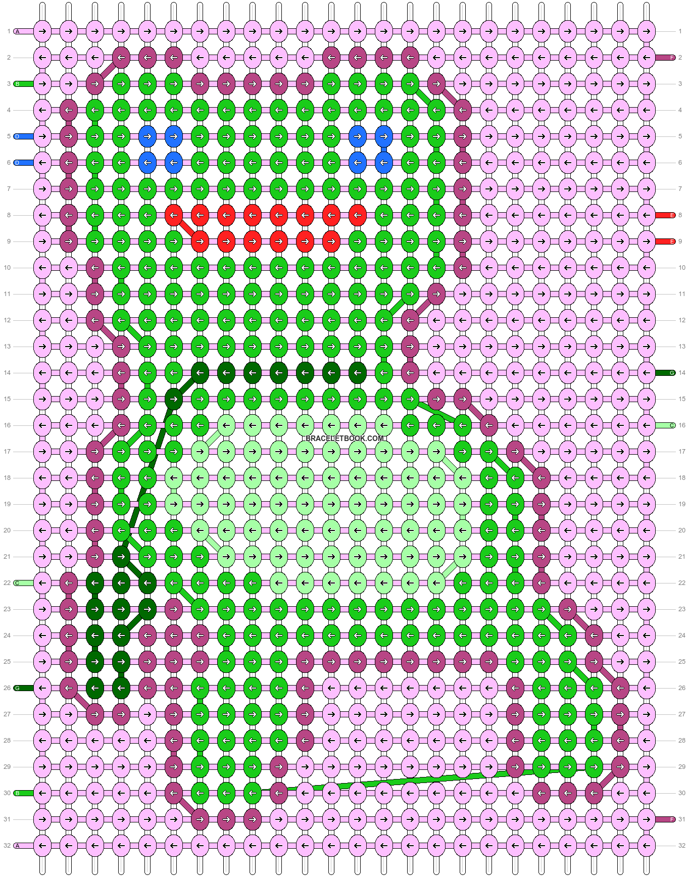 Alpha pattern #31889 variation #45383 pattern