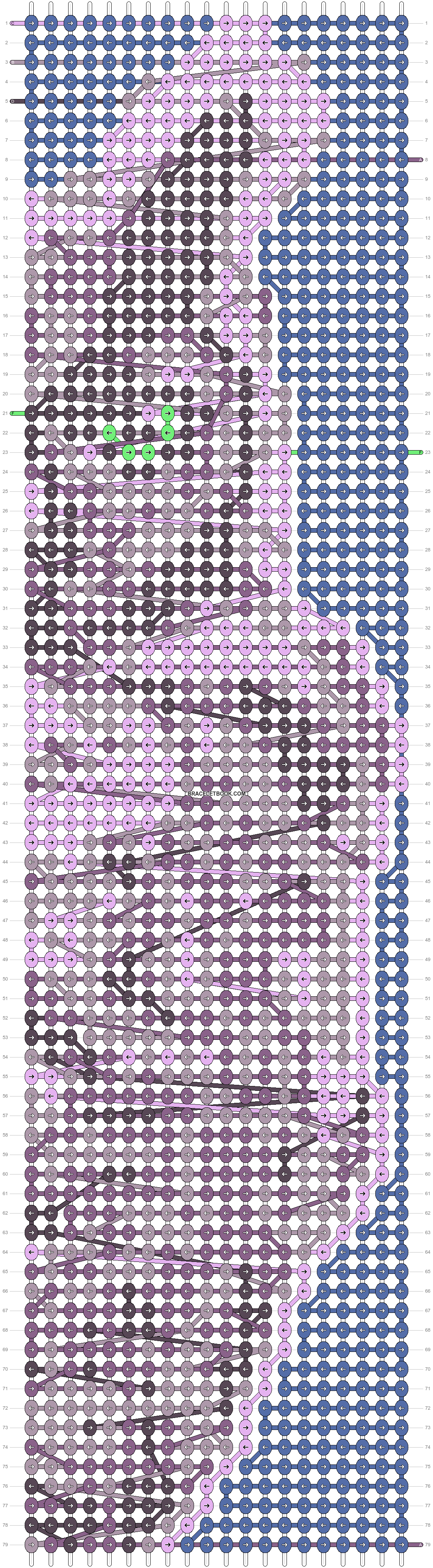 Alpha pattern #38881 variation #45451 pattern