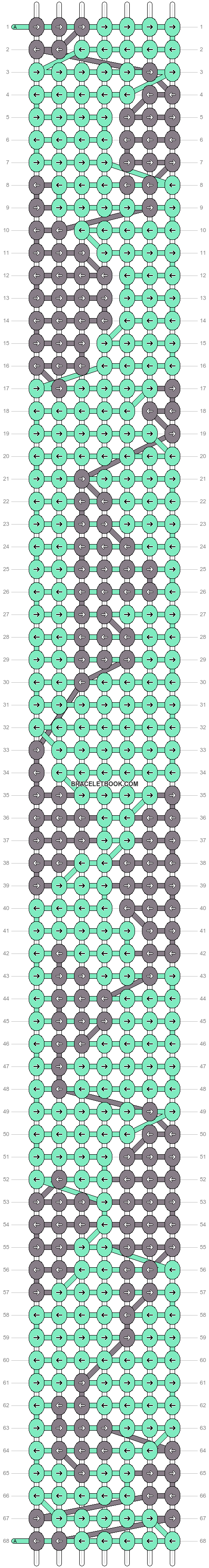 Alpha pattern #1654 variation #45639 pattern