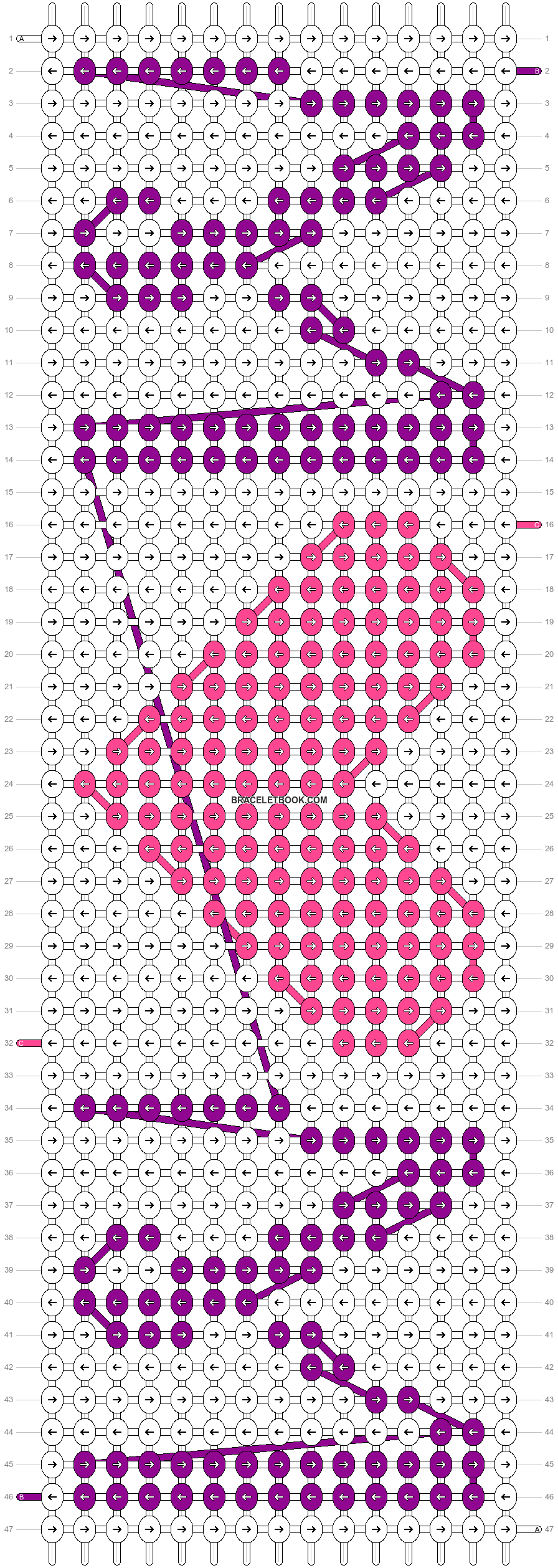 Alpha pattern #18557 variation #45852 pattern